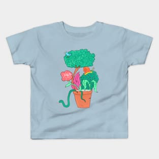 Flowerpot Garden Kids T-Shirt